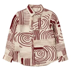 Chemise à motifs