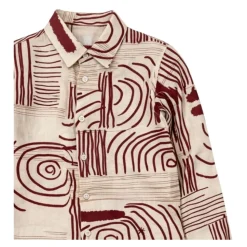 Chemise à motifs