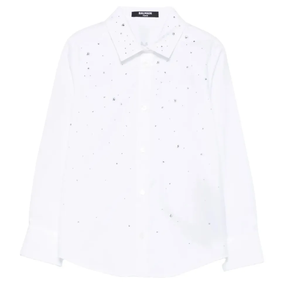 Chemise Ornée de Cristaux