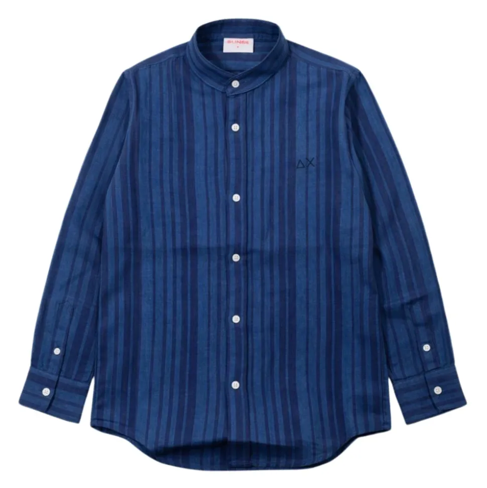 Chemise rayée en lin