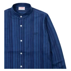 Chemise rayée en lin