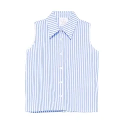 Chemise rayée sans manches