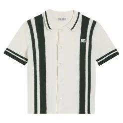 Chemise Tricotée Avec Intarsia