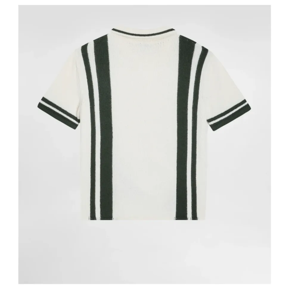 Chemise Tricotée Avec Intarsia