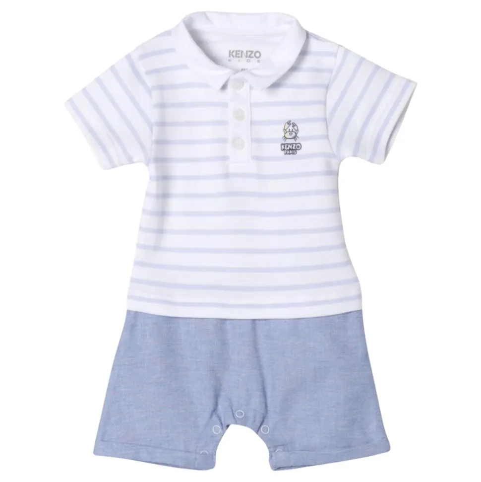 Combinaison Polo Rayée