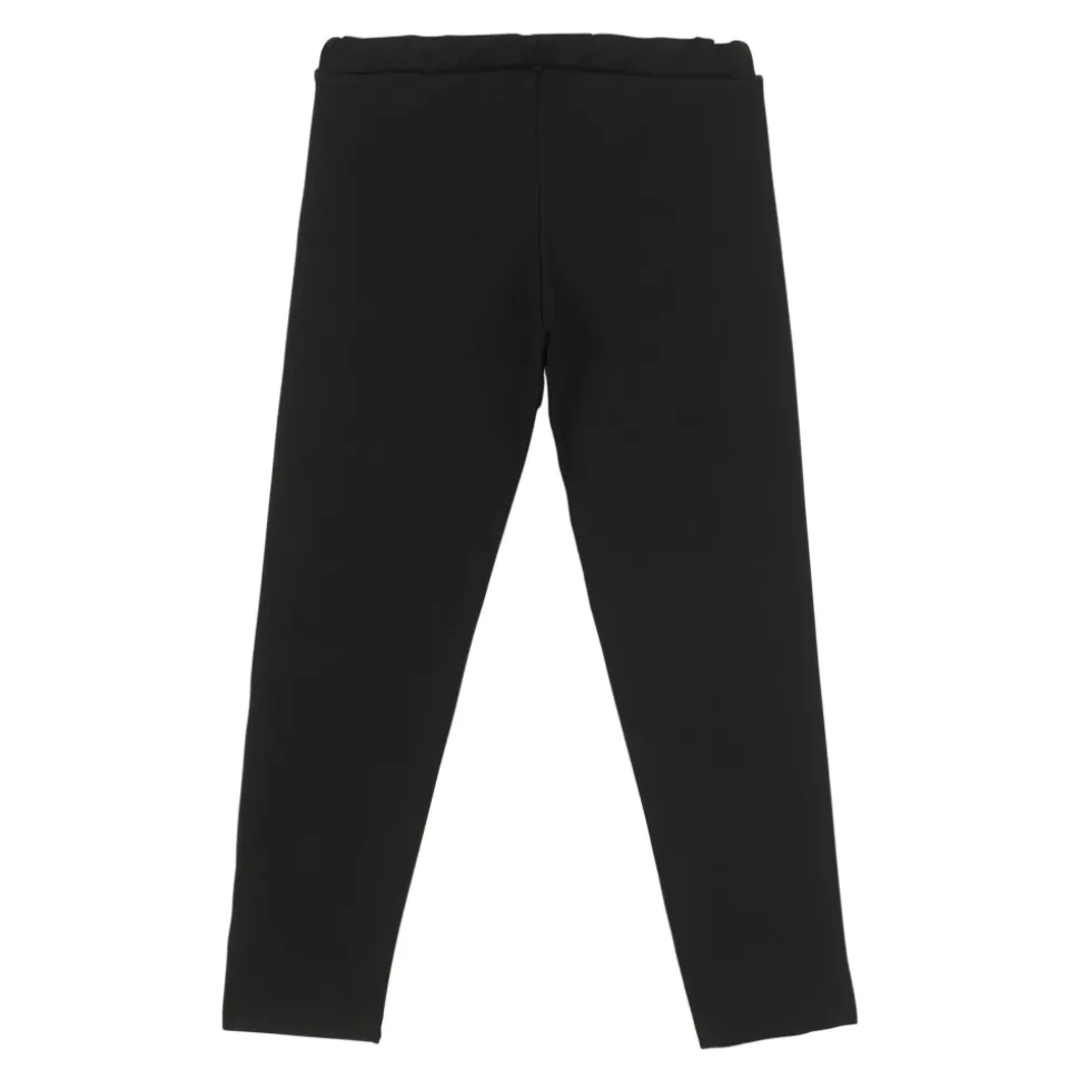 Cotton Leggings with Logo