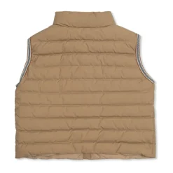 Down Gilet with Turtleneck