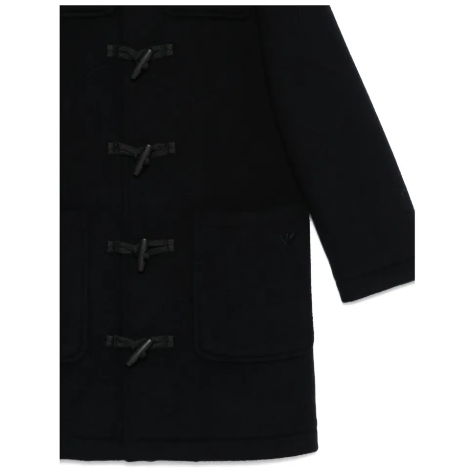 Duffle-coat en drap de laine
