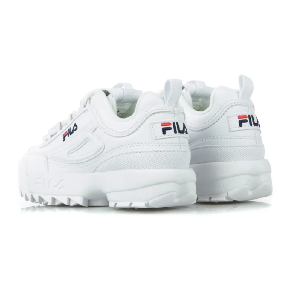 Enfants Blanc Baskets Basses