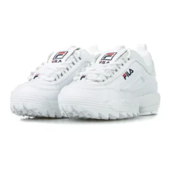 Enfants Blanc Baskets Basses