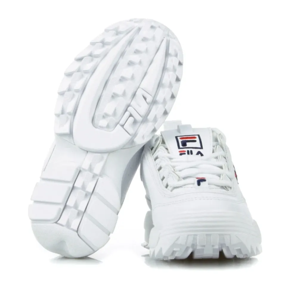 Enfants Blanc Baskets Basses