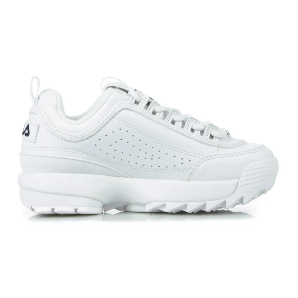Enfants Blanc Baskets Basses