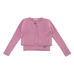 Ensemble Twin Rib avec Détails Élégants