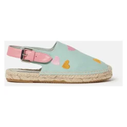 Espadrillas en Tela Ricamo Cuore