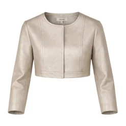 Faux leather jacket