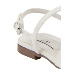Flower-detail Strap Sandal