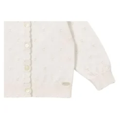 Gilet à bords festonnés