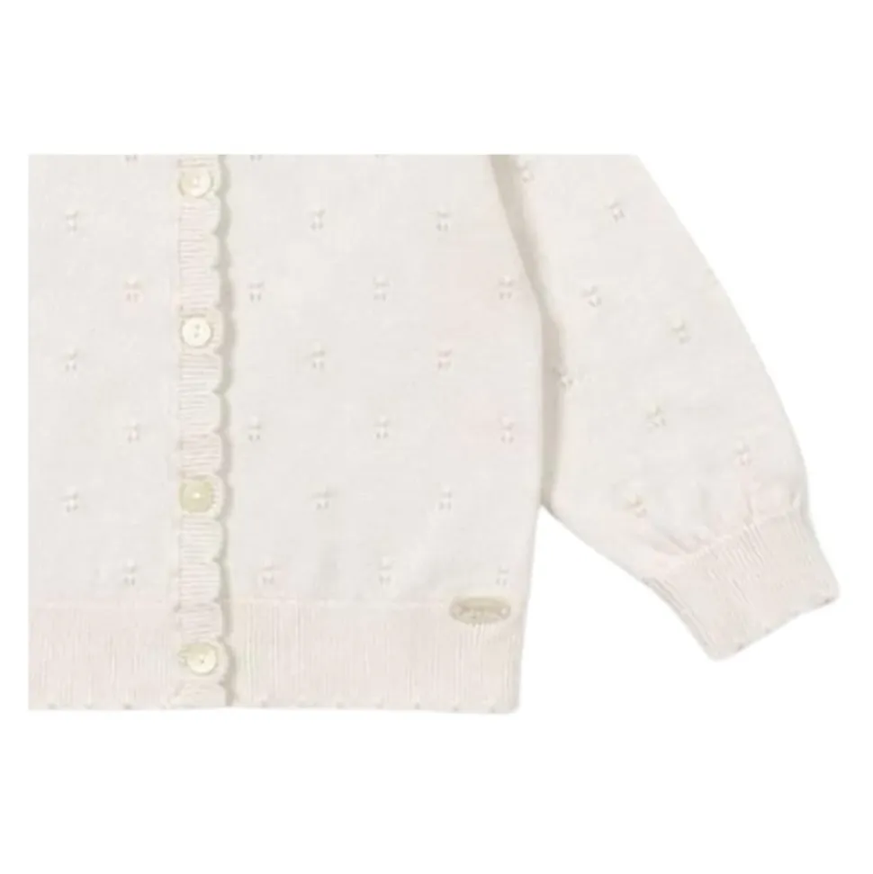 Gilet à bords festonnés