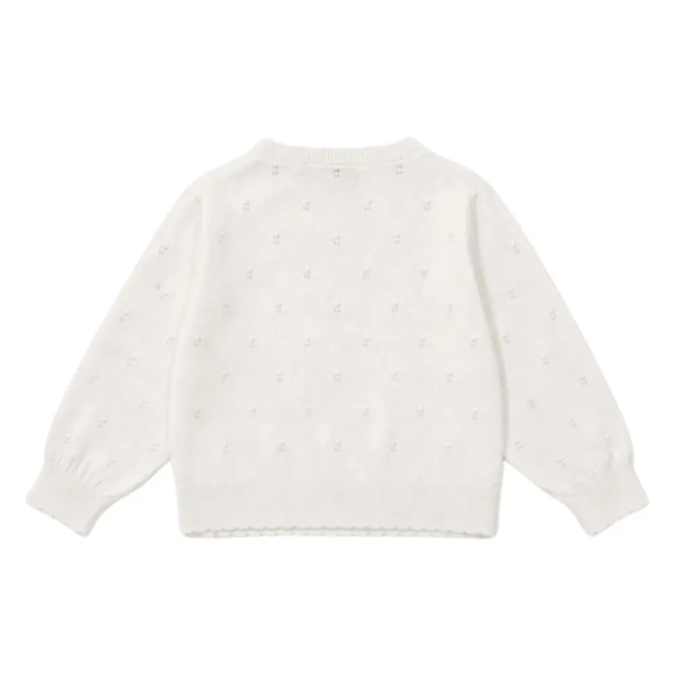 Gilet à bords festonnés