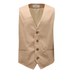 Gilet croisé à col en V