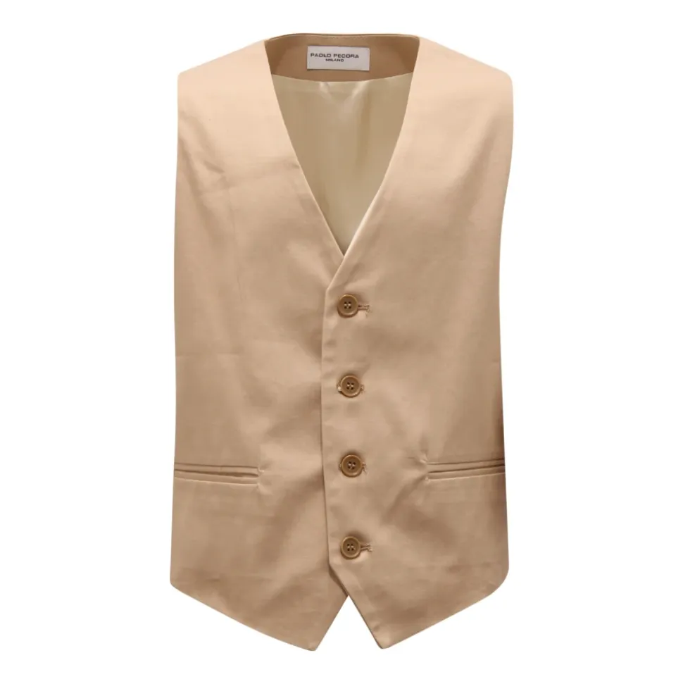Gilet croisé à col en V