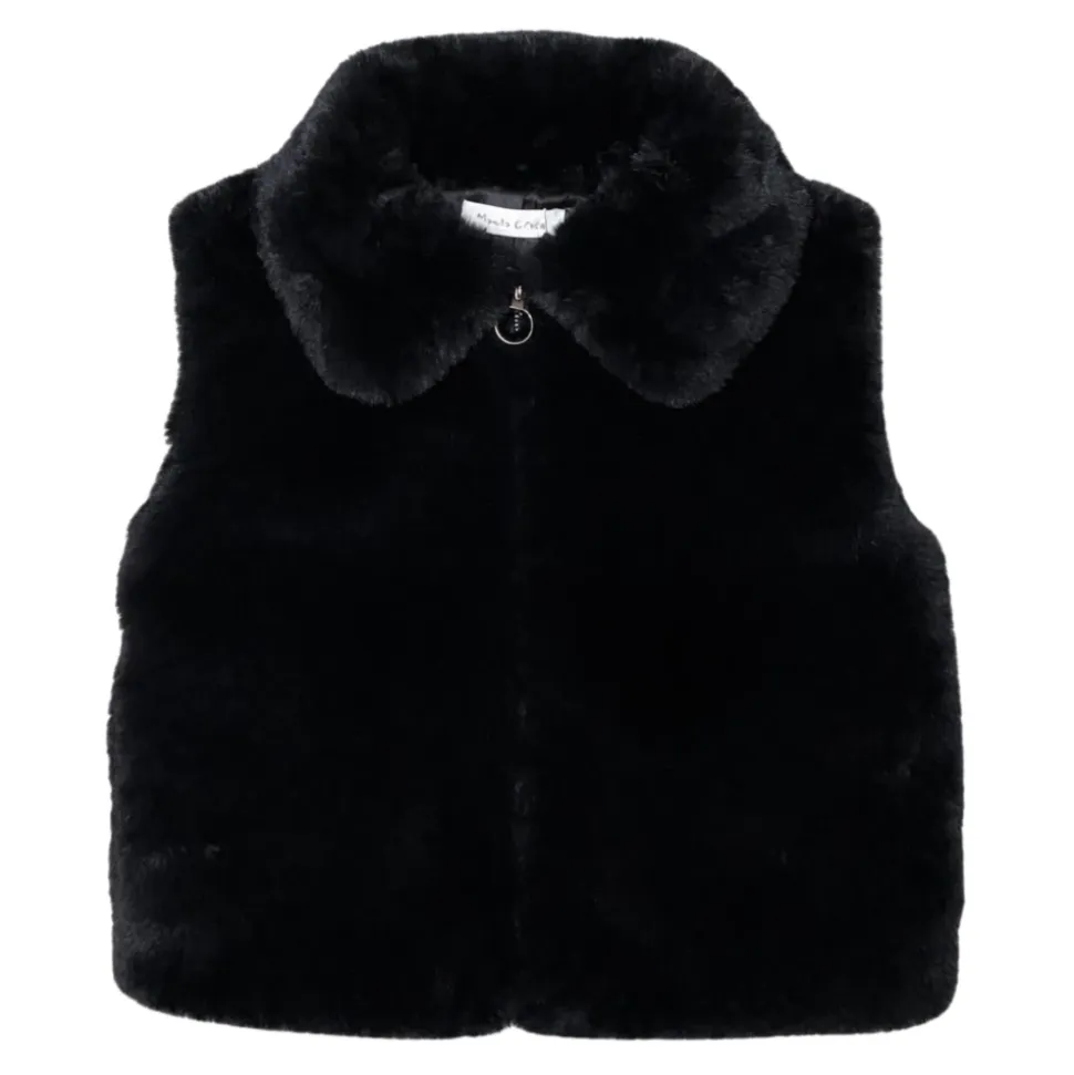 Gilet effet fourrure M2899W25