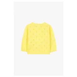 Gilet en coton ajouré
