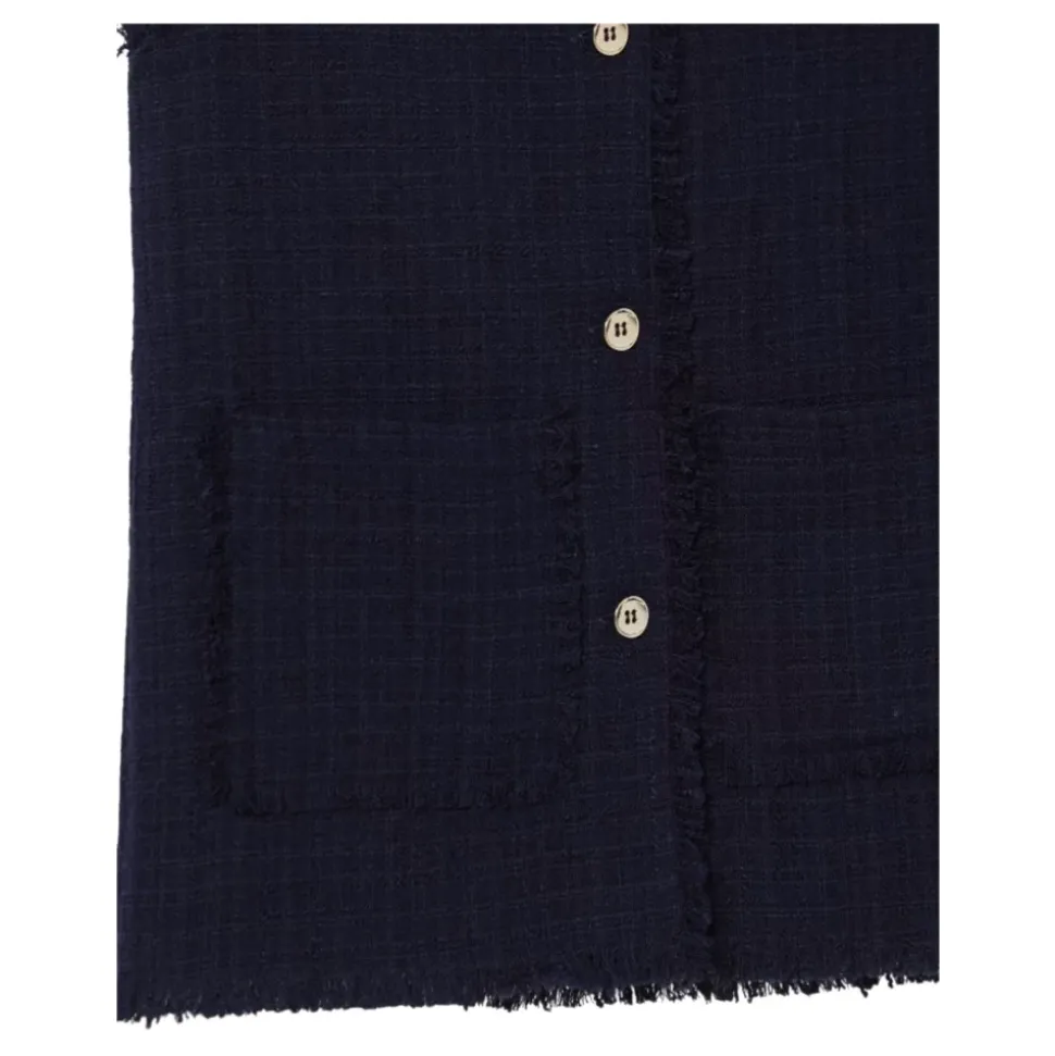 Gilet en tweed