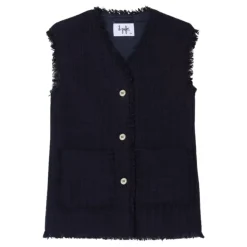Gilet en tweed