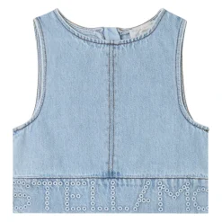 Gilet à logo brodé