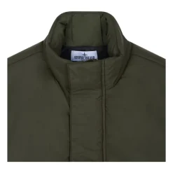 Gilet Militaire Vert avec Insigne Boussole