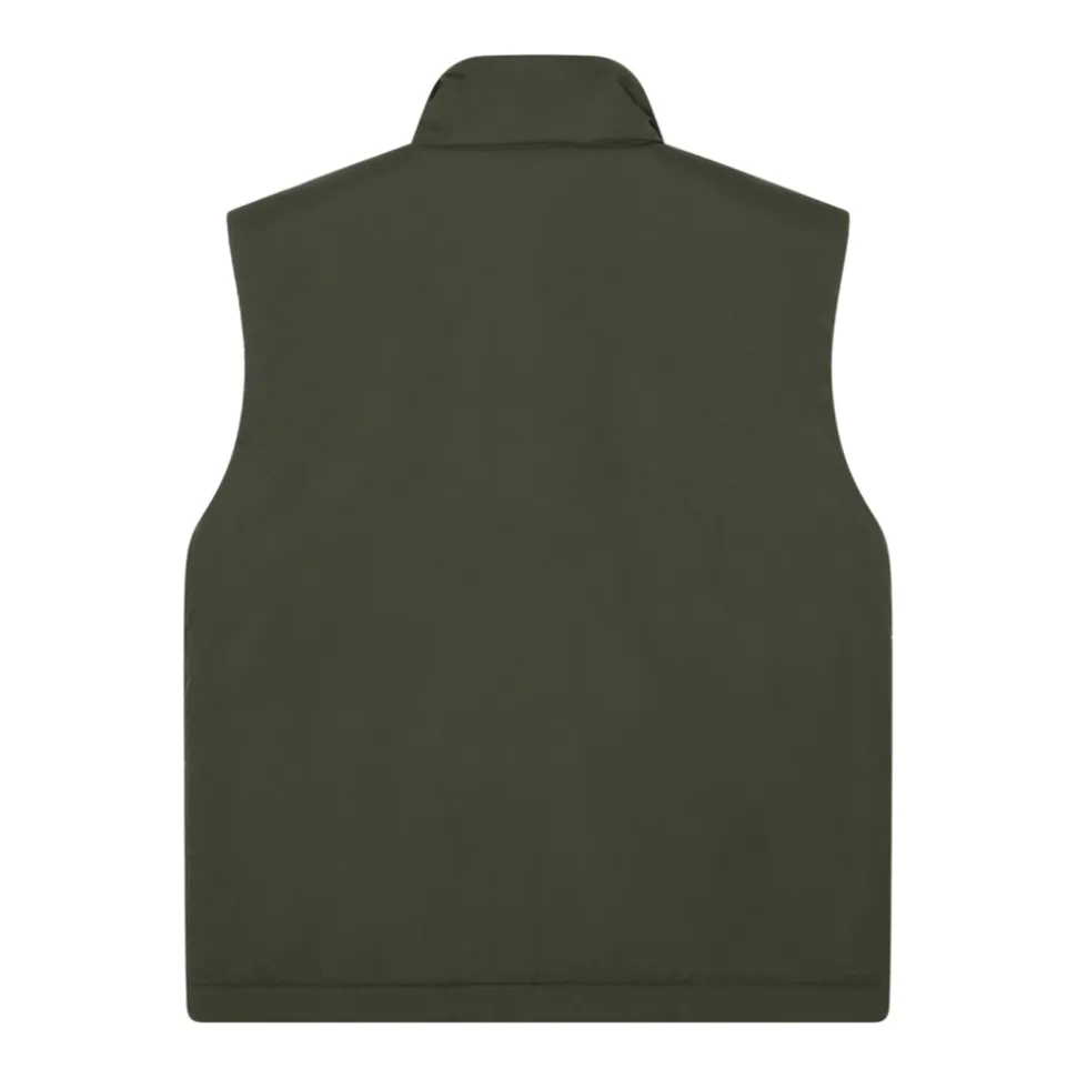 Gilet Militaire Vert avec Insigne Boussole