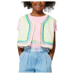 Gilet à motif brodé