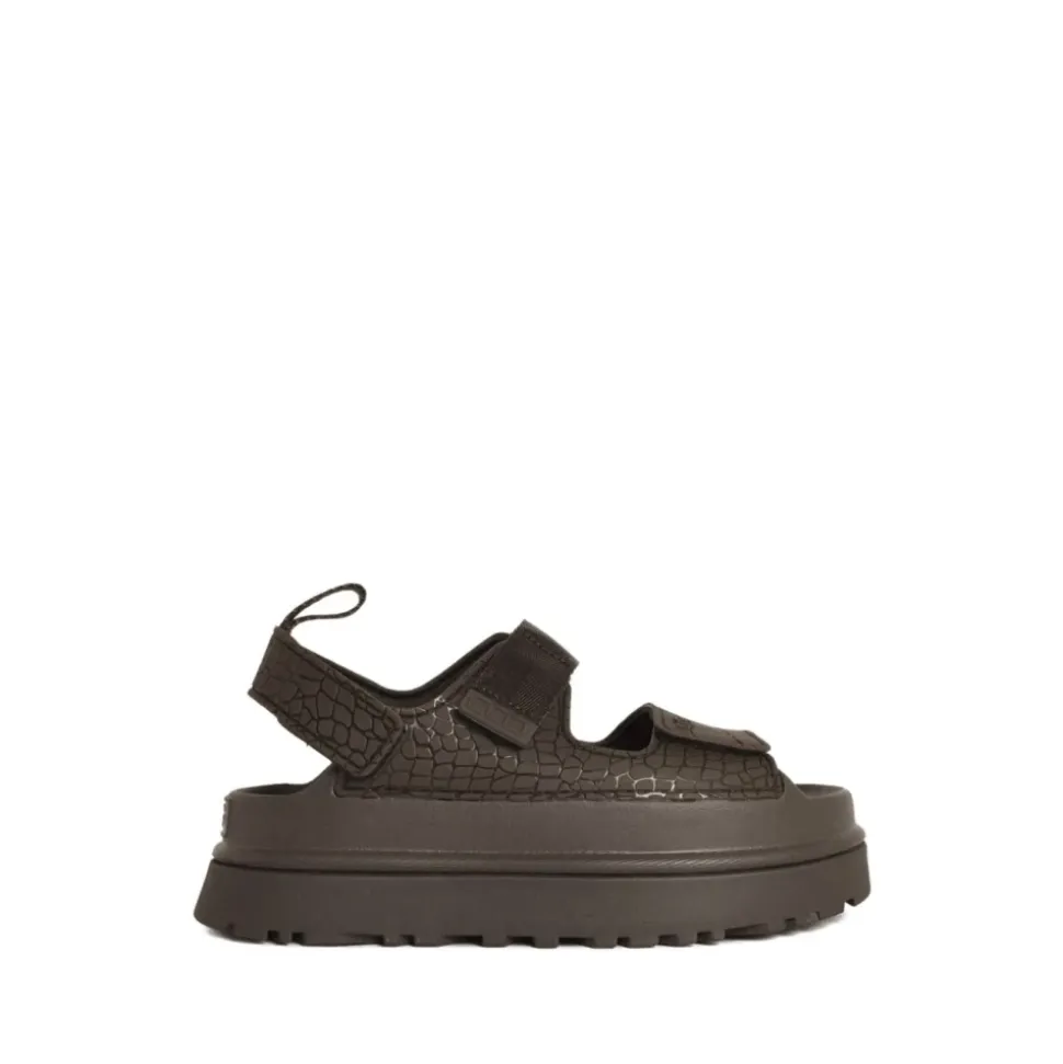 Goldenglow Embossed Sandal