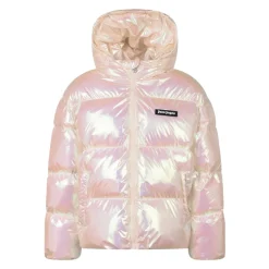 Iridescent Logo Puffer Jacket