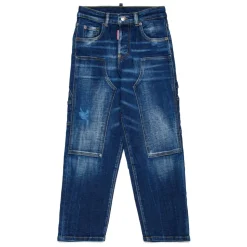 Jean ample taille haute
