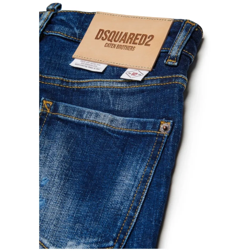 Jean ample taille haute