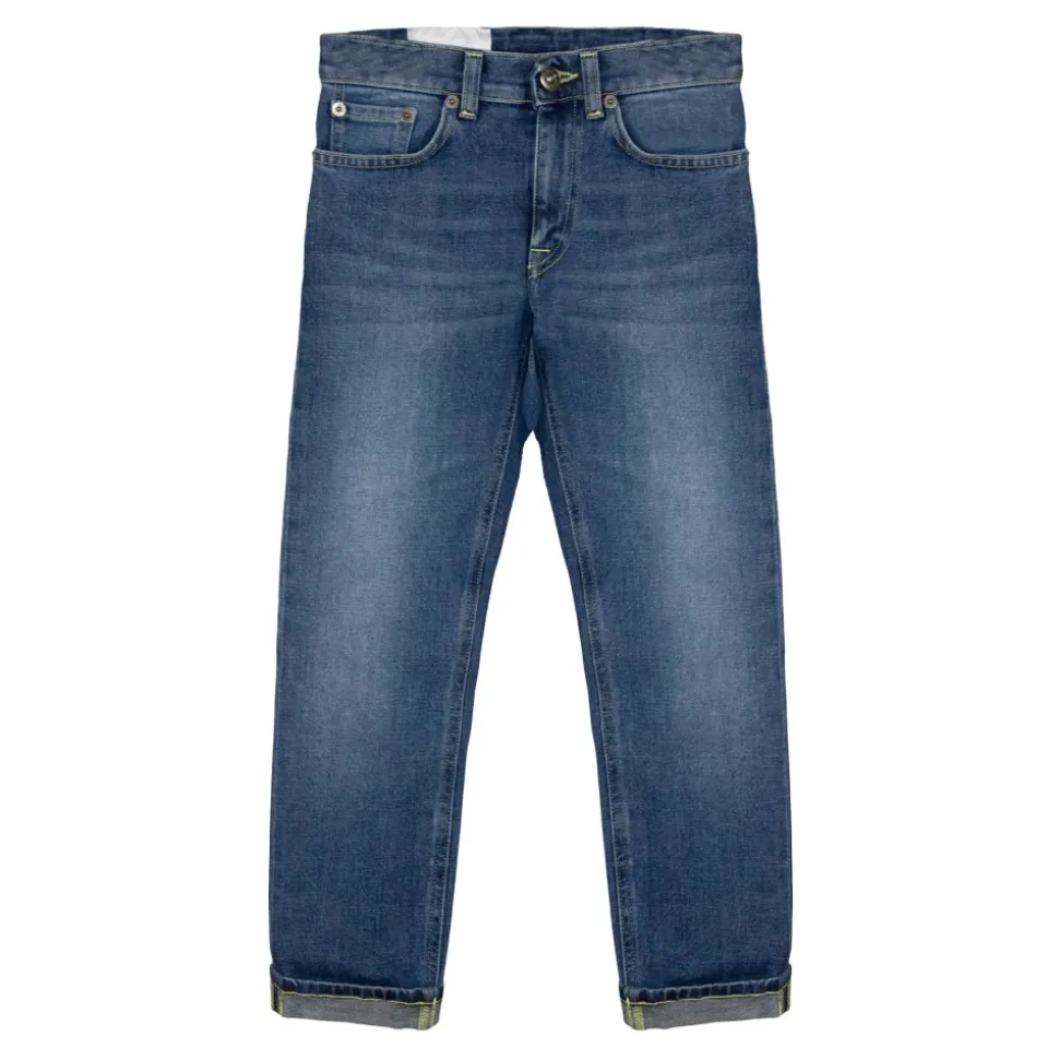 Jean en coton indigo