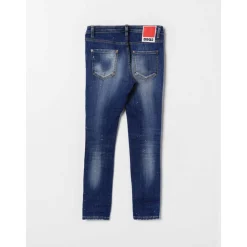 Jeans Éclaboussés et Déchirés Élégants