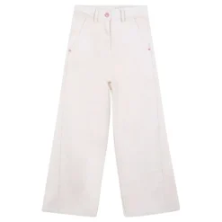 Jeans à écusson logo