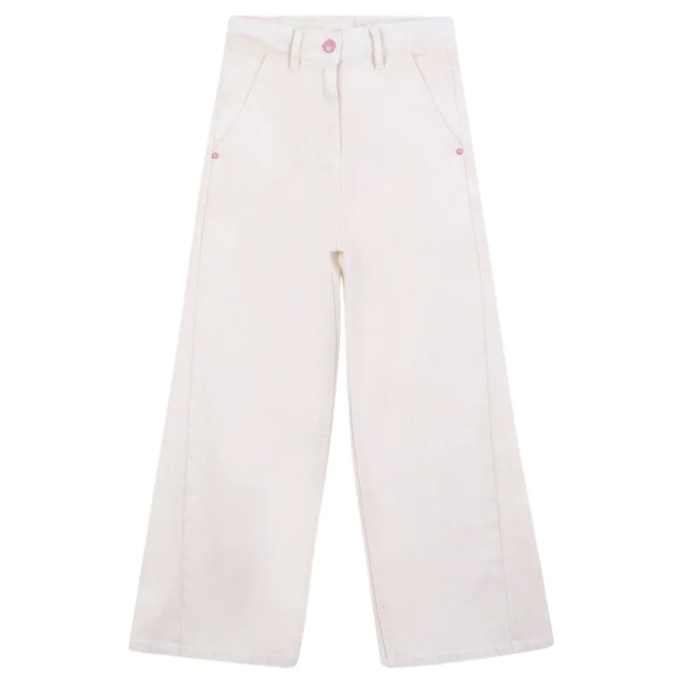 Jeans à écusson logo