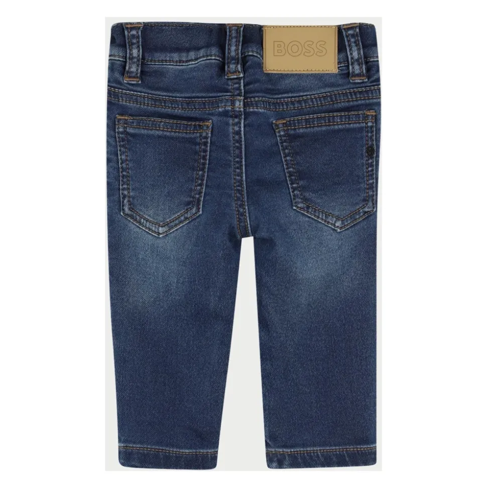 Jeans délavage foncé