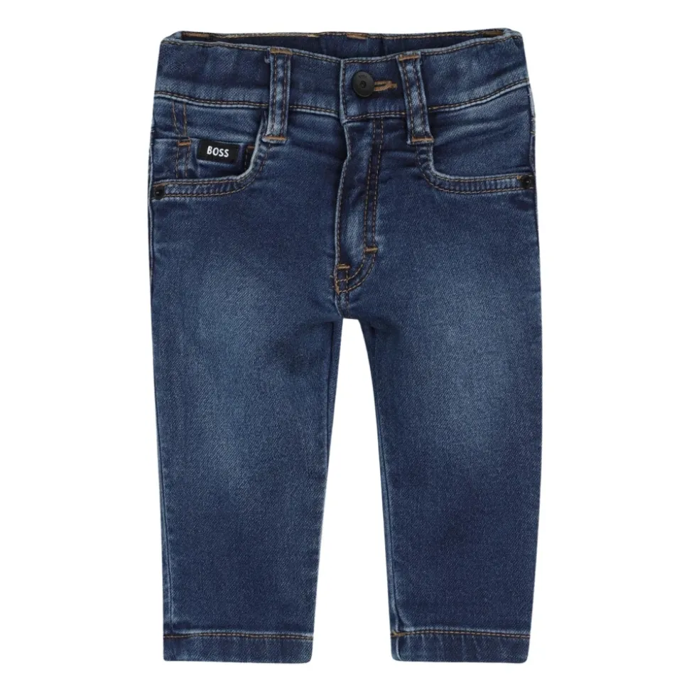 Jeans délavage foncé