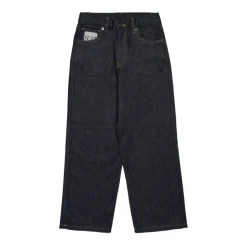 Jeans Enfants Brodés Bleu Marine