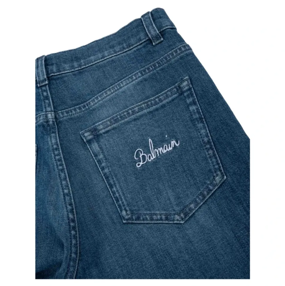Jeans Logo Brodé