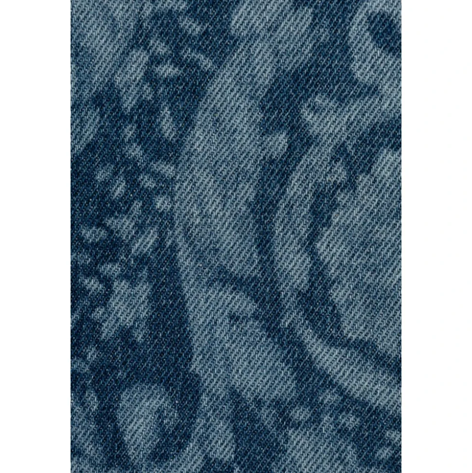 Jeans à motif baroque