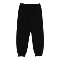 Joggers Enfants en Coton Noir AW25