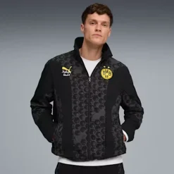 KidSuper Dortmund Veste Réversible Noire & Jaune