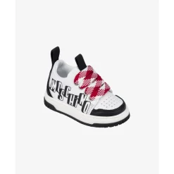 Leather Sneakers with Logo