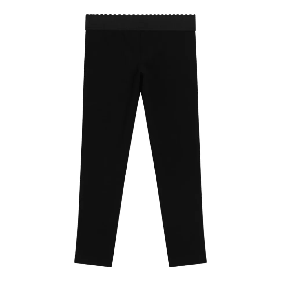 Leggings noirs pour filles élégantes